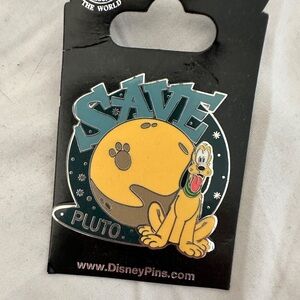 Save Pluto Disney Pin